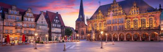 Bremen Town Hall Square