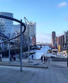 HafenCity in Hamburg, Germany