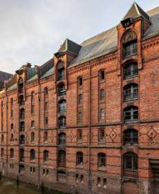 Speicherstadt in Hamburg, Germany